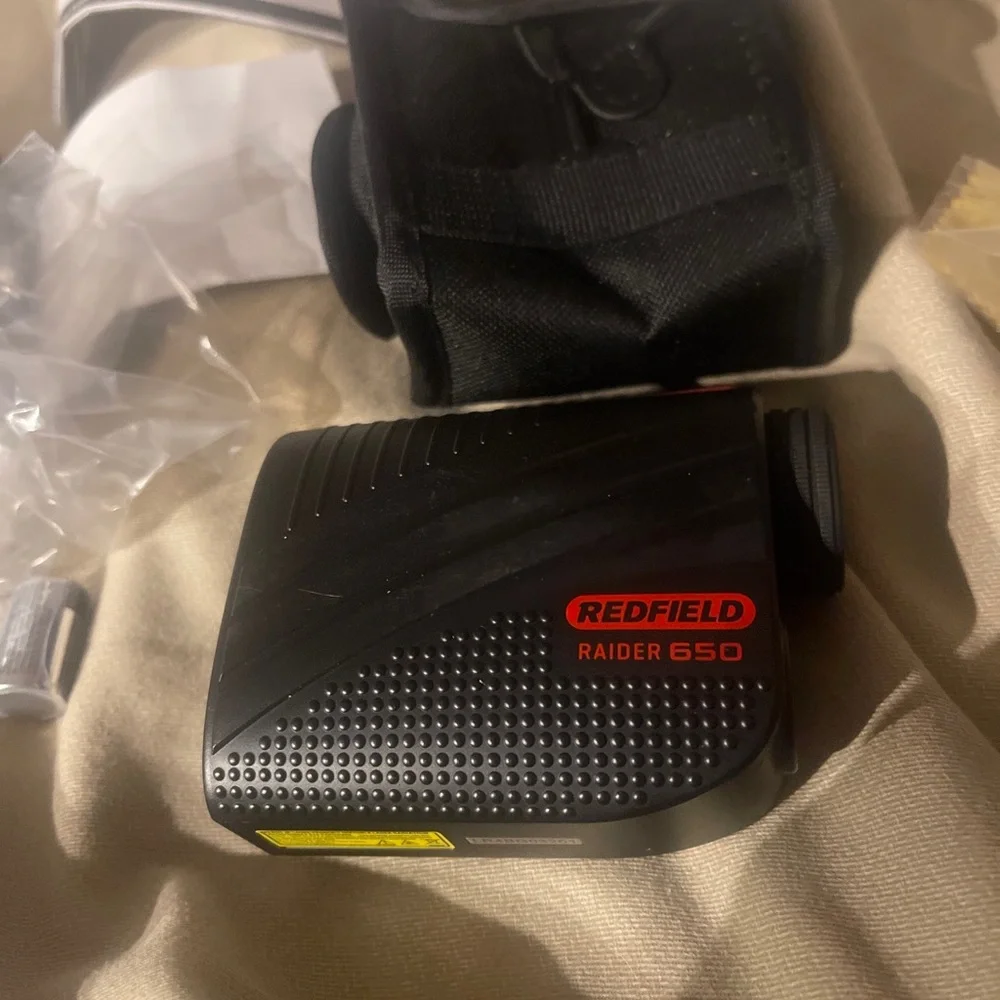 Redfield Raider 650 Laser Rangefinder Case Box Instruction Manual